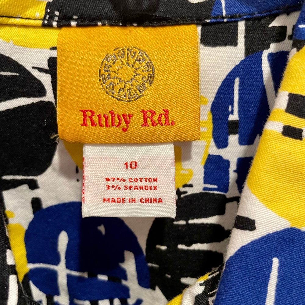 Jean Style Jacket By Ruby Rd., Size 10 - image 3